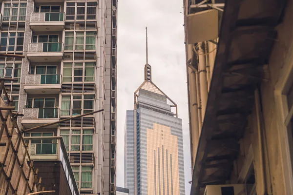 Épületek központi Hong Kong. — Stock Fotó