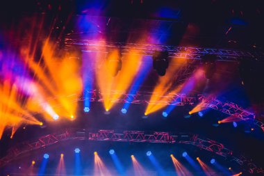 konser aydınlatma arka plan
