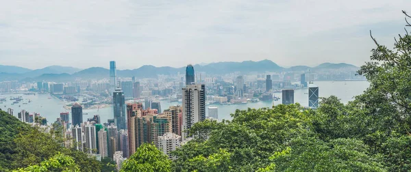 Horizonte de Hong Kong —  Fotos de Stock