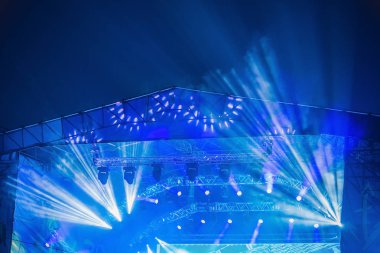 konser aydınlatma arka plan