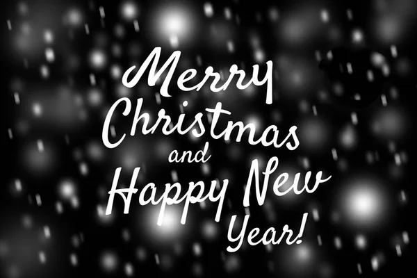 Cartão festivo Feliz Natal e Feliz Ano Novo — Fotografia de Stock
