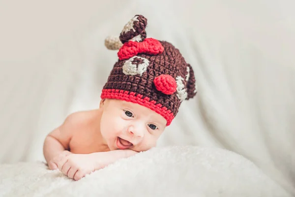 stock image Happy smiling infant baby boy 