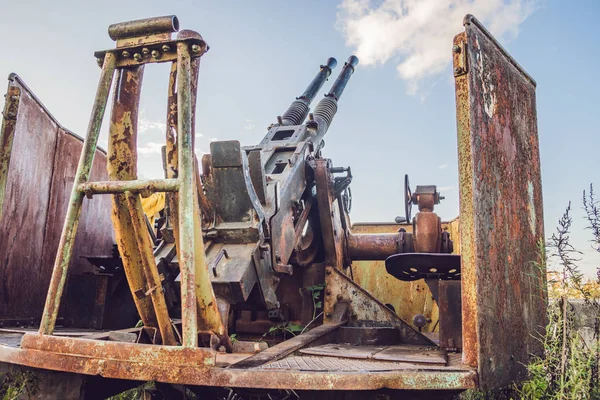 Ruins of the fort in Russia of the First World War — Stock Photo, Image