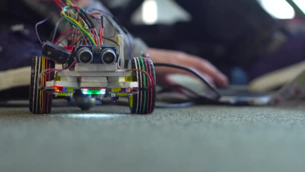 Robot test kapatın — Stok video