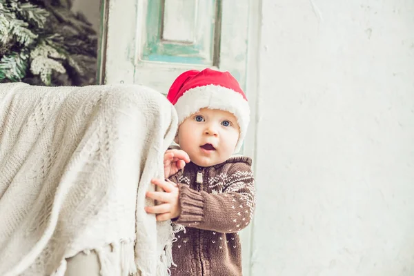 Dziecko z okazji Bożego Narodzenia — Zdjęcie stockowe