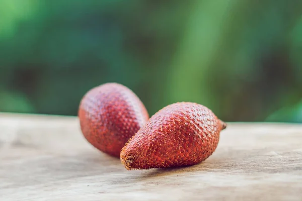 Červená Salacca ovoce — Stock fotografie
