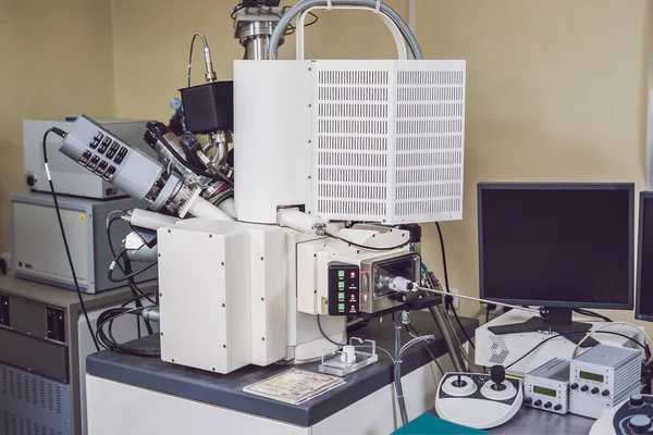 Scannen van Scannende Elektronen Microscoop — Stockfoto