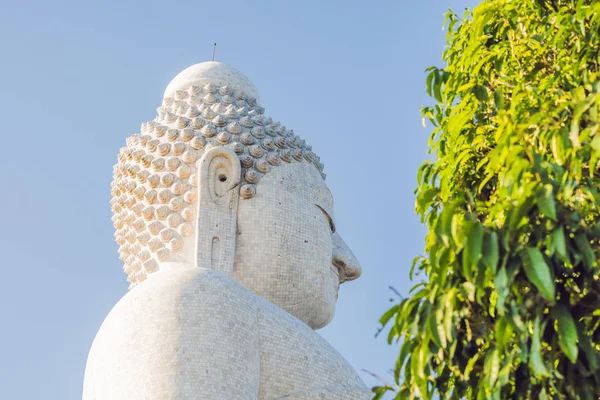 Grande Statua Buddha Stato Costruito Sulla Cima Alta Phuket Thailandia — Foto Stock