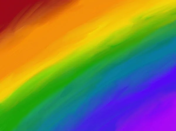 Astratto olio arcobaleno dipinto sfondo digitale, spazio copia — Foto Stock
