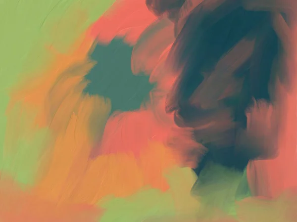 Abstrakt oill målade digital bakgrund, kopiera utrymme — Stockfoto