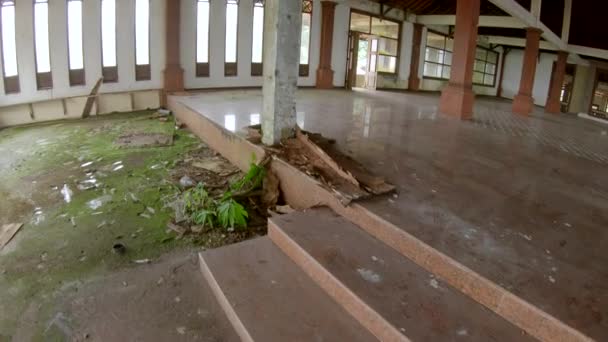 L'hôtel abandonné et mystérieux de Bedugul. Indonésie, île de Bali. Bali Travel Concept — Video