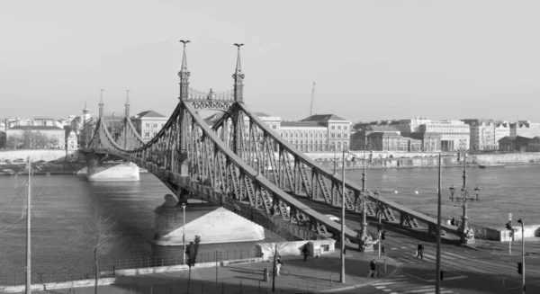 Budapest, the Chain Bridge — Stock Photo, Image
