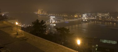 Gece Budapeşte, Parlamento ve tuna