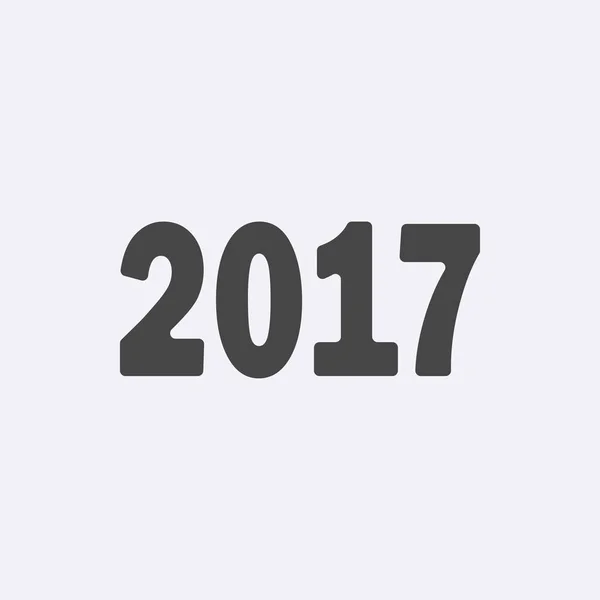 2017 ベクトル アイコン。モダンなフラット ピクトグラム、インターネット概念。トレンド — ストックベクタ