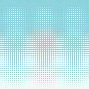 Yarı ton dairesel desen. Mavi sorunsuz yarım ton vektör.