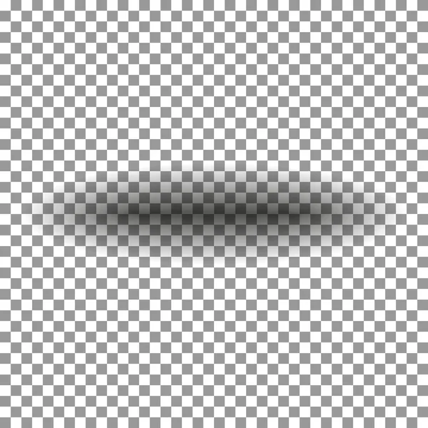 Sombra oval vectorial. Vector de sombra transparente . — Archivo Imágenes Vectoriales