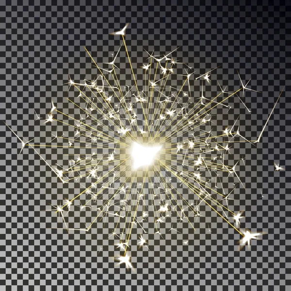 Maytap ışık şeffaf arka plan üzerinde izole. Gerçekçi tra