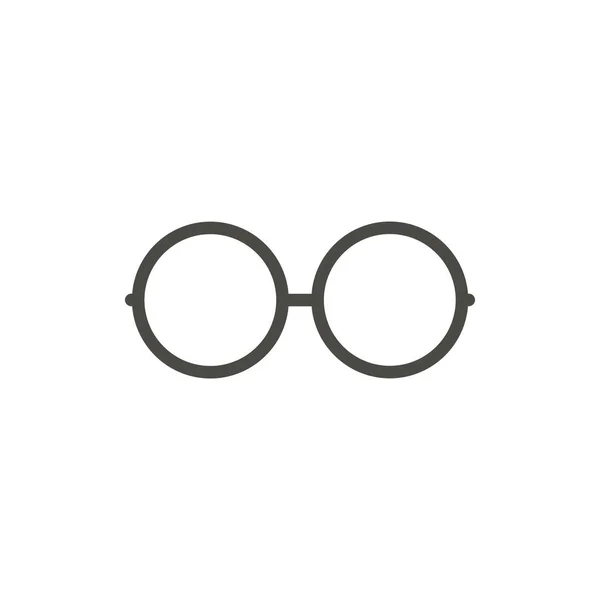 Szemüveg ikon vektor. Sor szemüveg szimbólum. — Stock Fotó