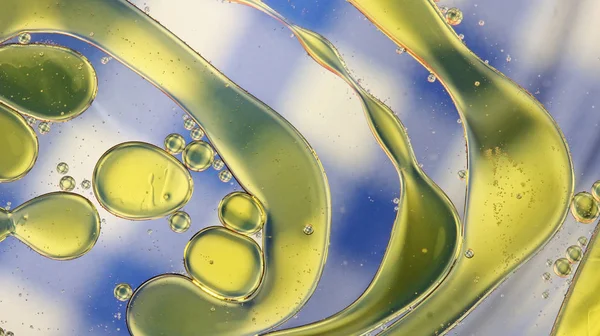 Олія у воді абстрактний фон — стокове фото