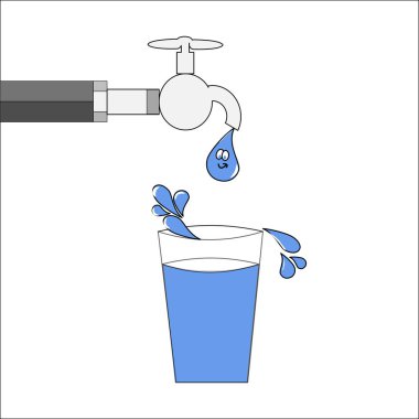 Su vektör çizim kaydetmek