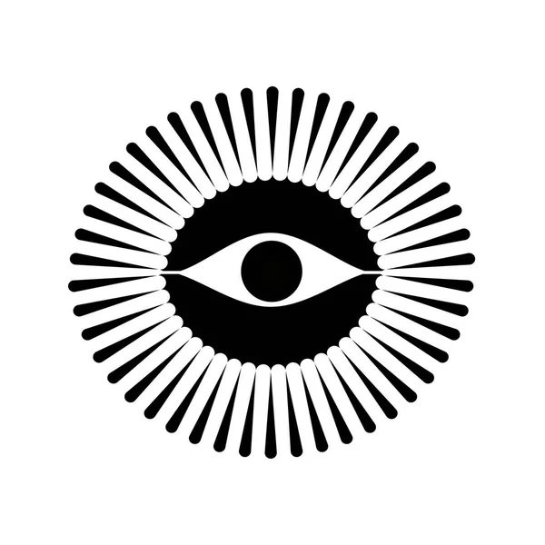 Siyah göz logo