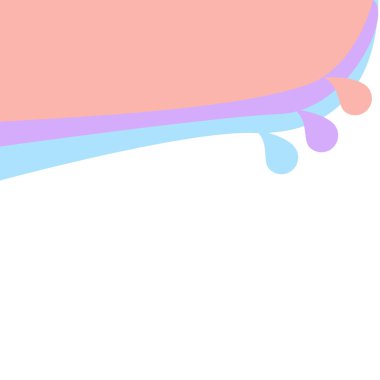 Pastel renkli arka plan kopya alanı ile çizgili