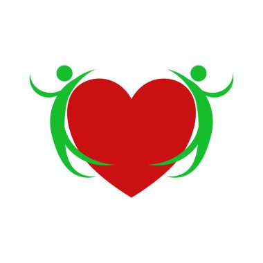 Kalp sağlığı vektör çizim