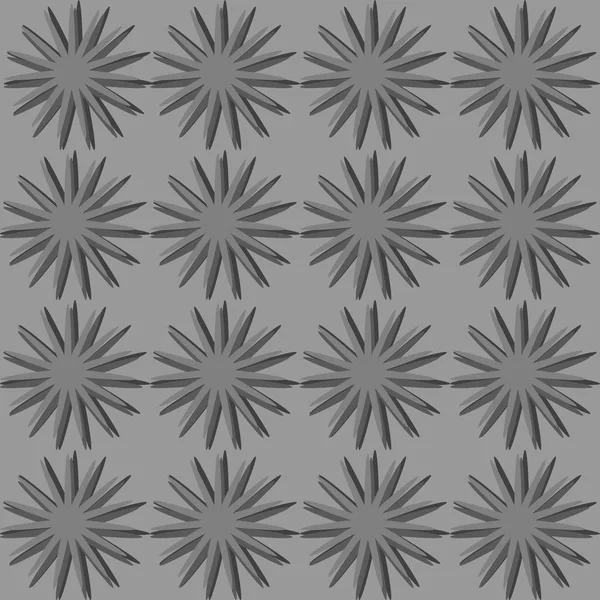 Gri çiçek desenli arka plan