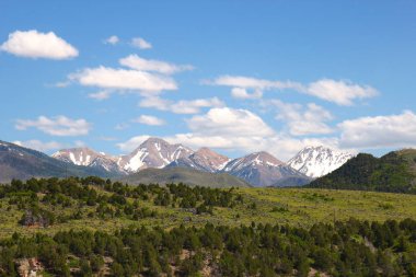 Kar dağlar Utah, ABD turu