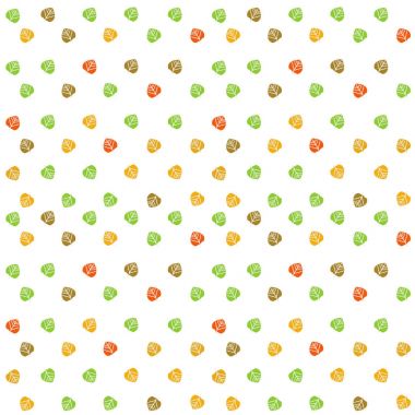 Kağıt renkli sonbahar yaprakları