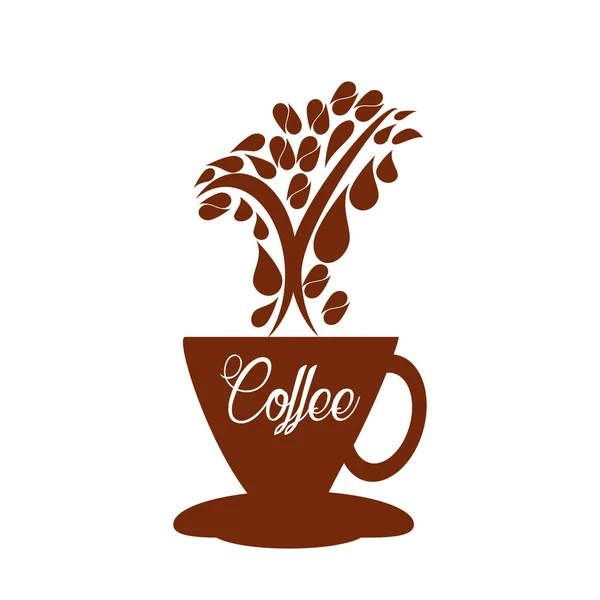 Vector de taza de café — Vector de stock