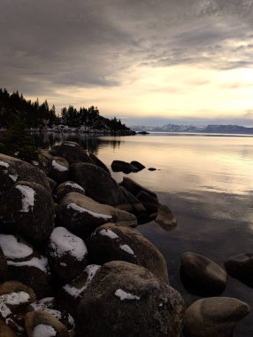 Memorial Point 'in manzarası, Tahoe Nevada Gölü