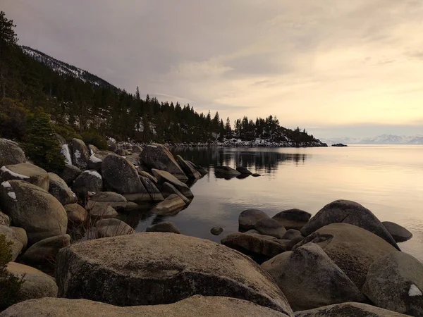 Sudut pandang Scenic of Memorial Point, Danau Tahoe Nevada — Stok Foto