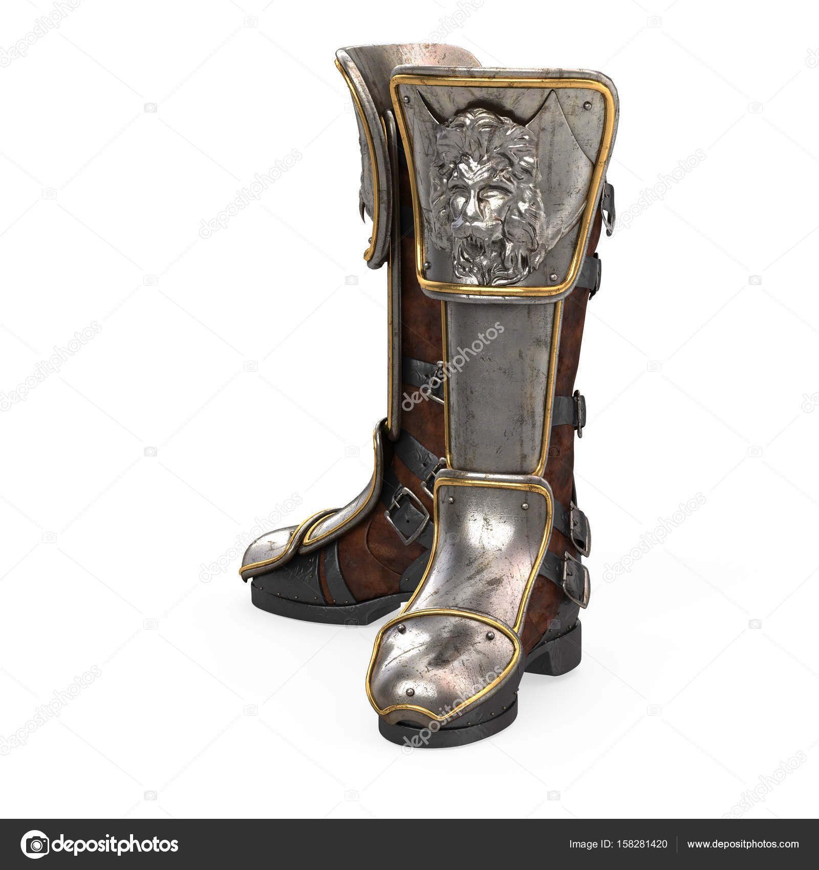 knight armor boots