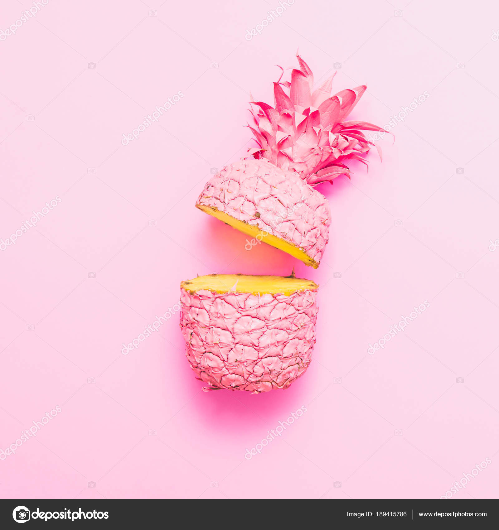 파스텔 배경에 파인애플의 — 스톡 사진 © Katya_Havok #189415786