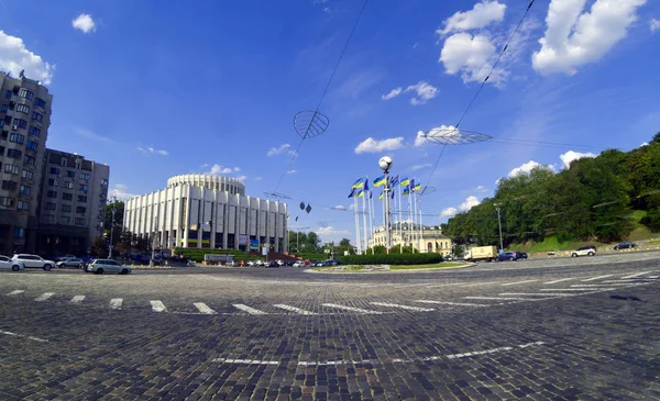 キエフのヨーロッパ広場 — ストック写真