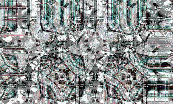 Abstrakte Interessante Psychedelische Hintergrund Für Tapeten — Stockfoto