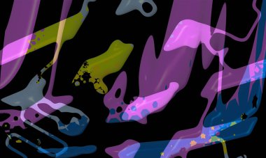 Light effects. Neon glow. Festive decoration. Colorful abstract background