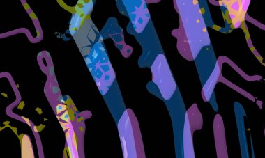 Soyut parlak renkli arkaplan. İşiniz için güzel bir illüstrasyon