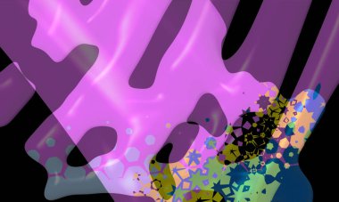 Soyut parlak renkli arkaplan. İşiniz için güzel bir illüstrasyon