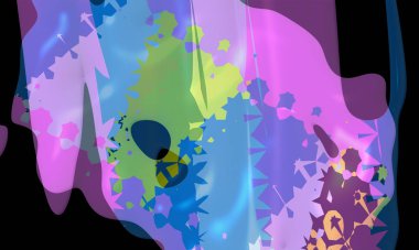 Duvar kağıtları için renkli soyut arkaplan şablonu