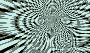 Duvar kağıtları için soyut ilginç psikedelik arkaplan