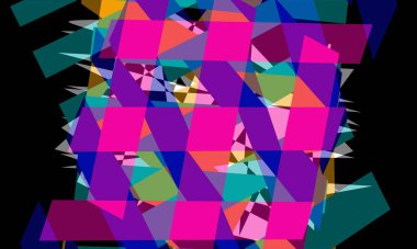 Projeleriniz için renkli soyut arkaplan, afiş, kartvizit, şablon