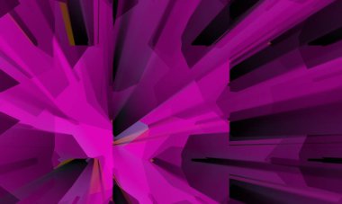 illustration of colorful background with creative shapes