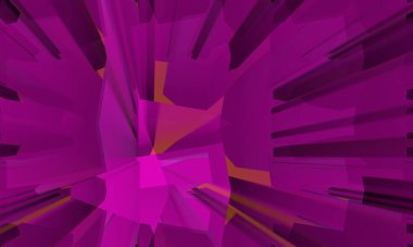 illustration of colorful background with creative shapes