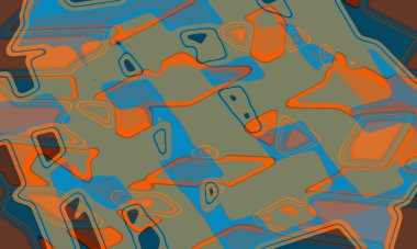 Renklerin, dokuların ve ilginç desenlerin mükemmel bir karışımı ile arkaplan