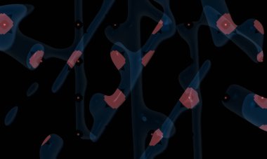 Colorful abstract decoration template for wallpapers