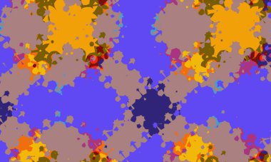 Bright artistic splashes with abstract color texture. Modern futuristic pattern. dynamic background