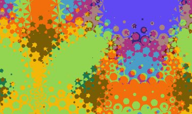 Light effects. Neon glow. Festive decoration. Colorful abstract background