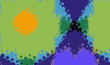 Creative abstract background with artistic pattern. Colorful and vibrant illustration